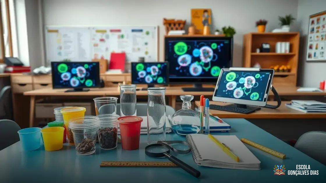 Recursos e materiais que facilitam a aplicação do método científico na escola Recursos e materiais que facilitam a aplicação do método científico na escola