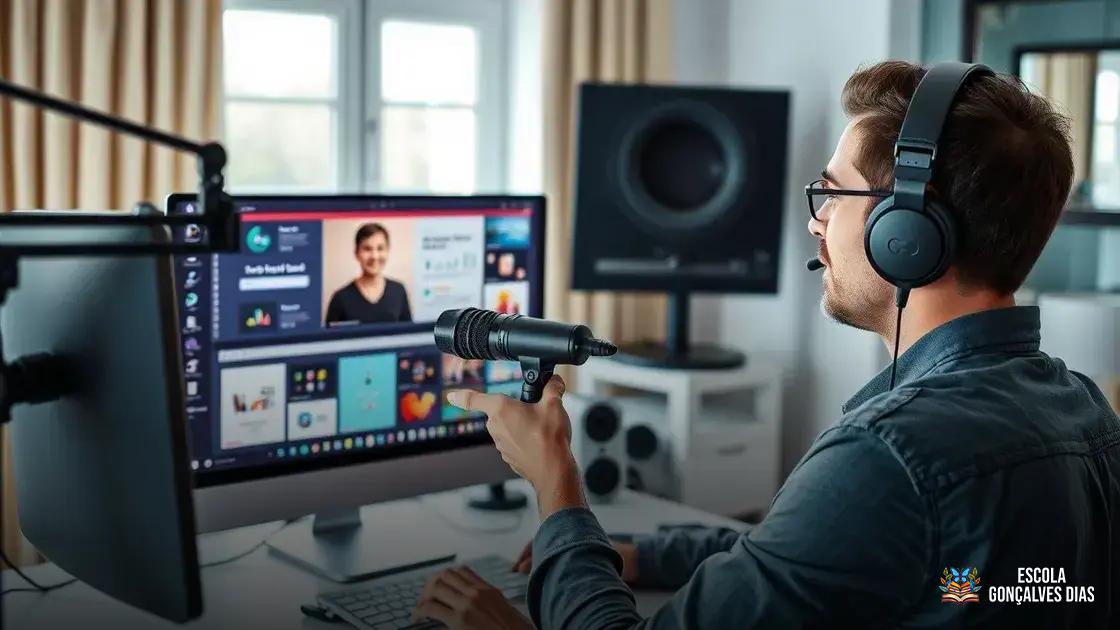  Recursos para videoaulas, transmissões e explicações visuais