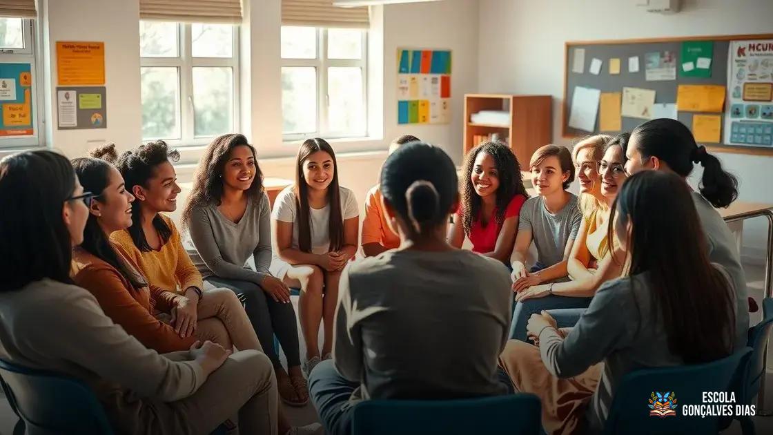 Roda de conversa como espaço de escuta, respeito e expressão emocional Roda de conversa como espaço de escuta, respeito e expressão emocional