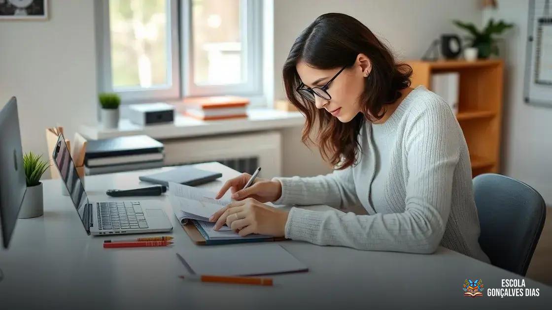  Técnicas de organização pessoal aplicadas à rotina docente