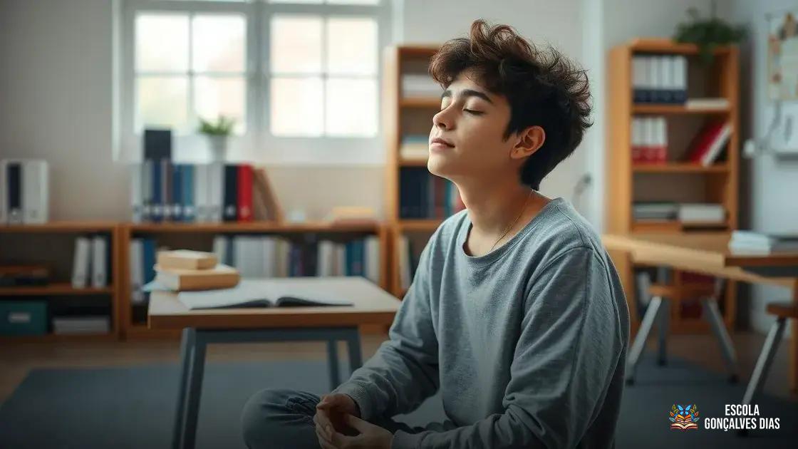 Técnicas de respiração, relaxamento e mindfulness aplicadas aos estudos Técnicas de respiração, relaxamento e mindfulness aplicadas aos estudos