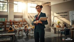 Transição de sala de aula para…