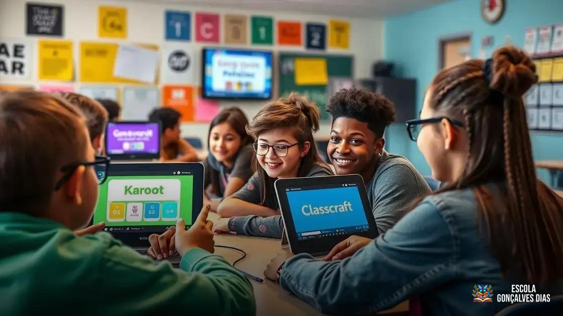  Uso de plataformas como Kahoot, Genially, Blooket e Classcraft