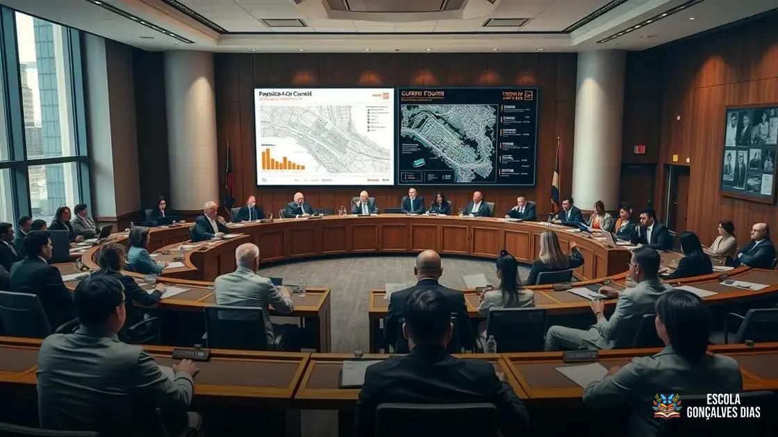  Como é composta a Câmara: número de vereadores e mandatos