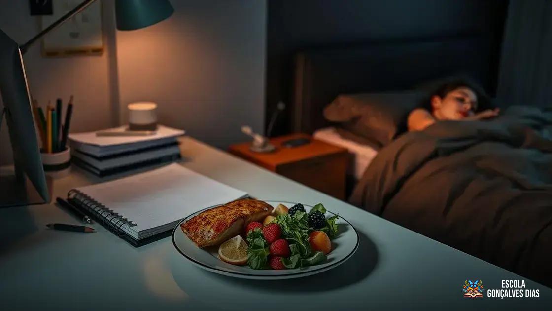 Como estabelecer uma rotina saudável de sono e alimentação para melhorar a aprendizagem Como estabelecer uma rotina saudável de sono e alimentação para melhorar a aprendizagem