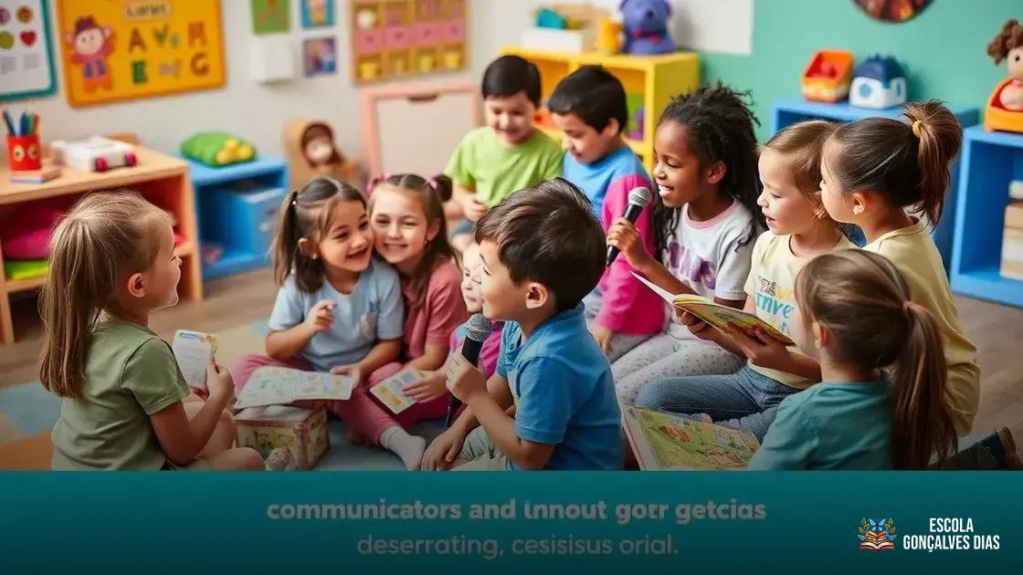 Estímulo à linguagem e à comunicação por meio de brincadeiras interativas Estímulo à linguagem e à comunicação por meio de brincadeiras interativas