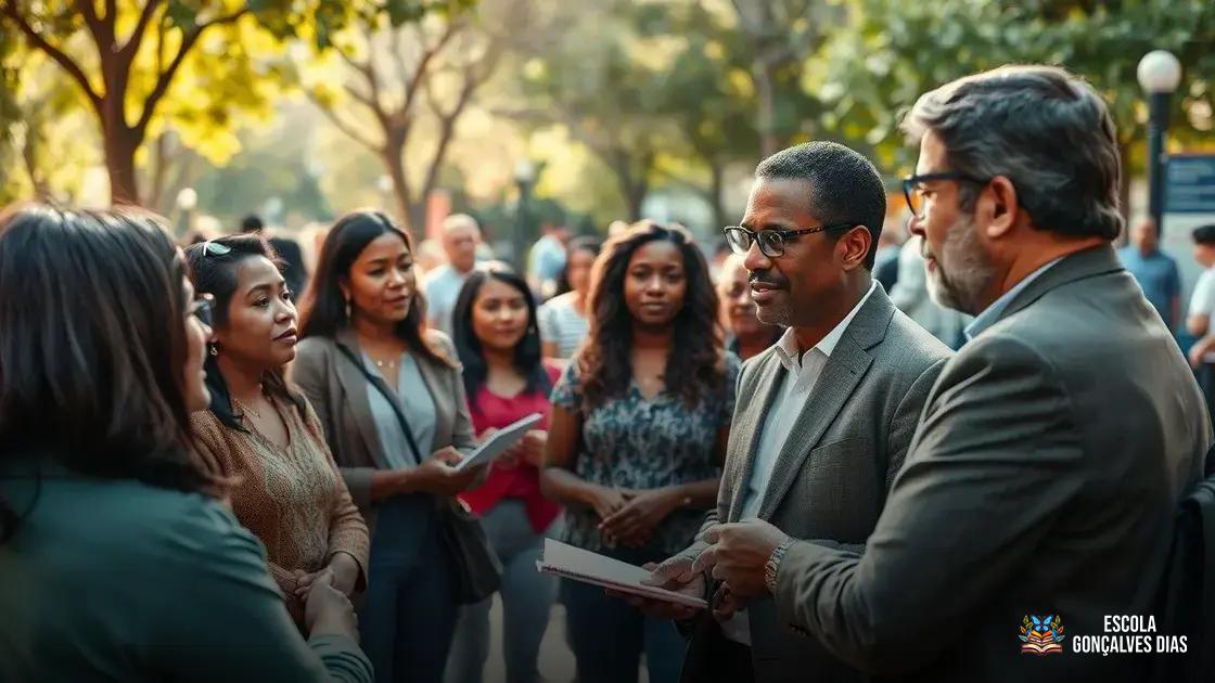 Função representativa: ouvir e dar voz às demandas da população Função representativa: ouvir e dar voz às demandas da população