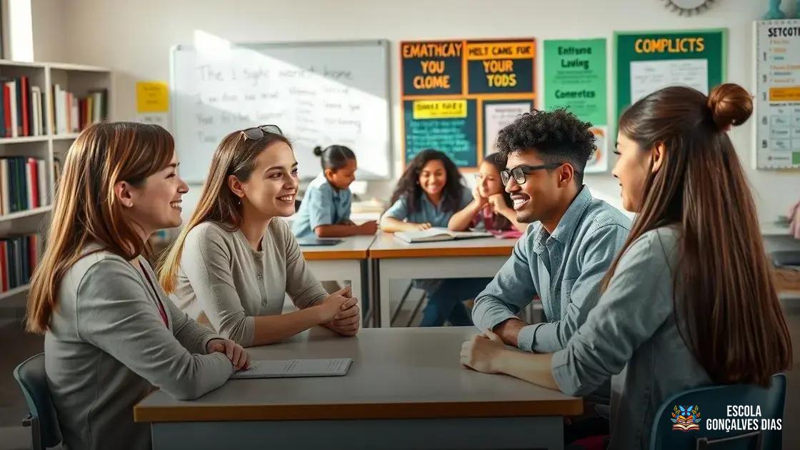  Mediação de conflitos e fortalecimento das relações interpessoais