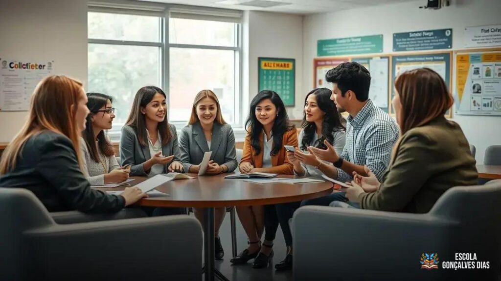 O trabalho interdisciplinar entre psicólogos, professores e gestores escolares