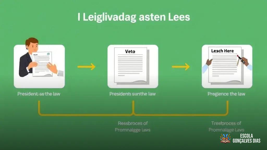  Diferença entre sanção, veto e promulgação
