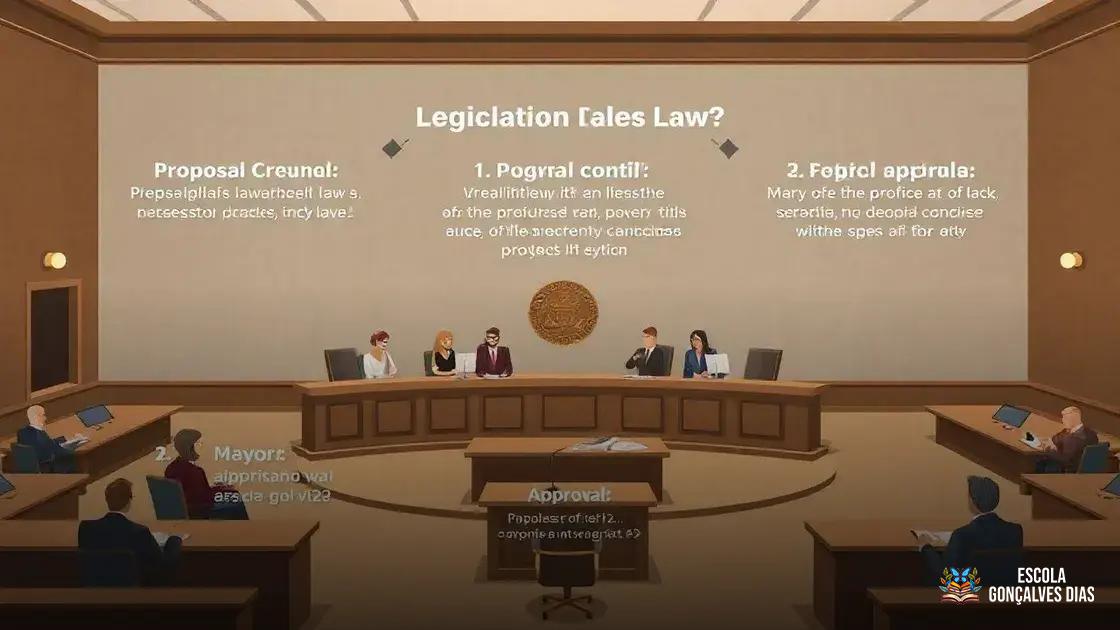 Etapas da criação de uma lei municipal: da proposta à sanção Etapas da criação de uma lei municipal: da proposta à sanção