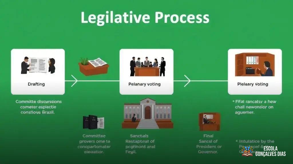  Etapas do processo legislativo até a sanção final