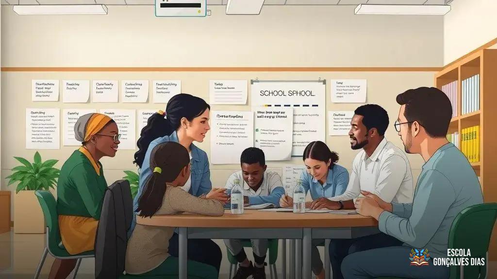 O papel da gestão e da comunidade escolar na transformação dos espaços O papel da gestão e da comunidade escolar na transformação dos espaços