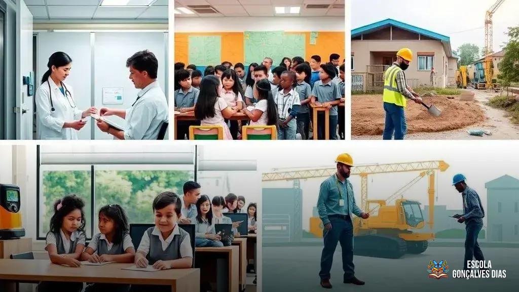  Principais áreas de atuação do Executivo: saúde, educação, obras e mais