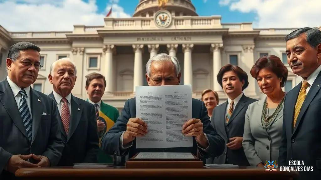 Quem tem o poder de sancionar leis no Brasil