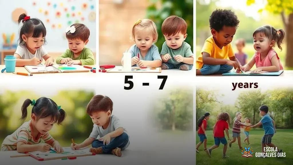 Atividades para crianças de 5 a 7 anos: criatividade e socialização Atividades para crianças de 5 a 7 anos: criatividade e socialização