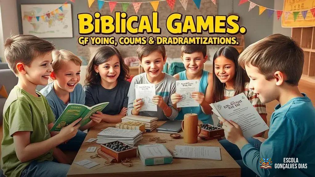  Brincadeiras bíblicas com perguntas, desafios e dramatizações