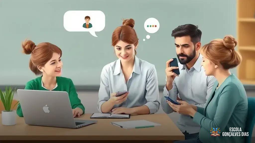 Canais de comunicação eficazes entre escola e responsáveis Canais de comunicação eficazes entre escola e responsáveis