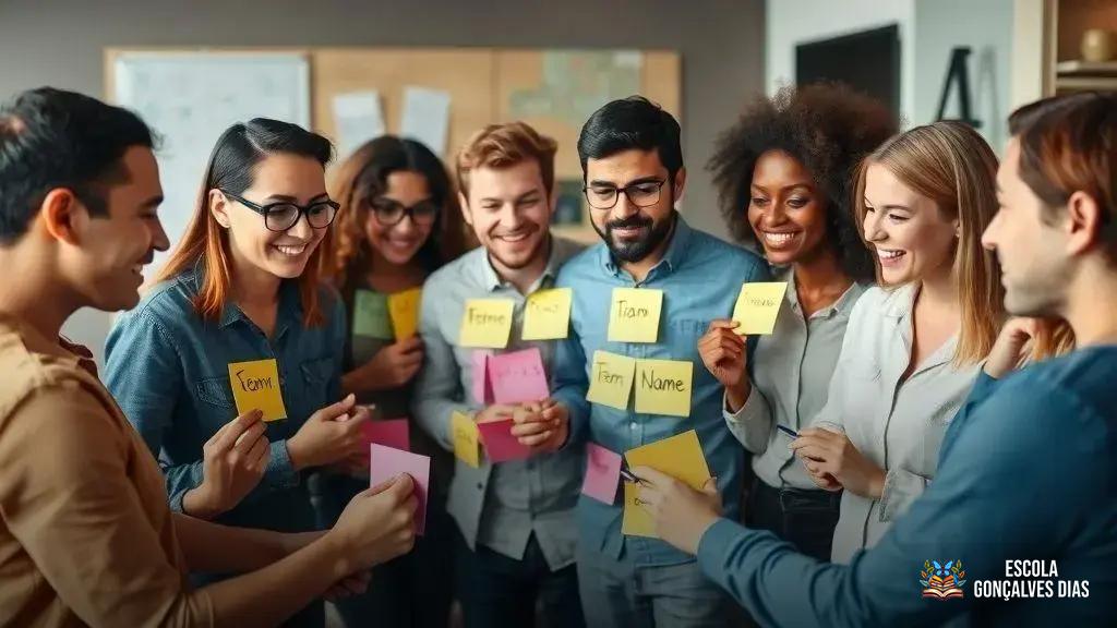 Como envolver os participantes na escolha do nome da equipe Como envolver os participantes na escolha do nome da equipe