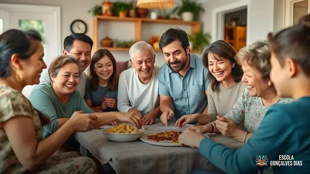 Como envolver todos os membros da família, dos pequenos aos mais velhos Como envolver todos os membros da família, dos pequenos aos mais velhos