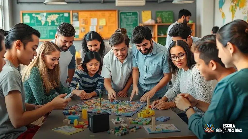 Desafios interativos que estimulam raciocínio, trabalho em equipe e criatividade Desafios interativos que estimulam raciocínio, trabalho em equipe e criatividade