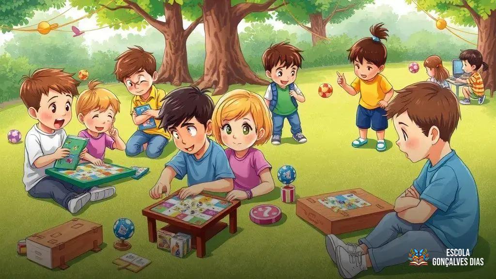Diferença entre brincadeiras educativas e recreativas: quando usar cada uma Diferença entre brincadeiras educativas e recreativas: quando usar cada uma