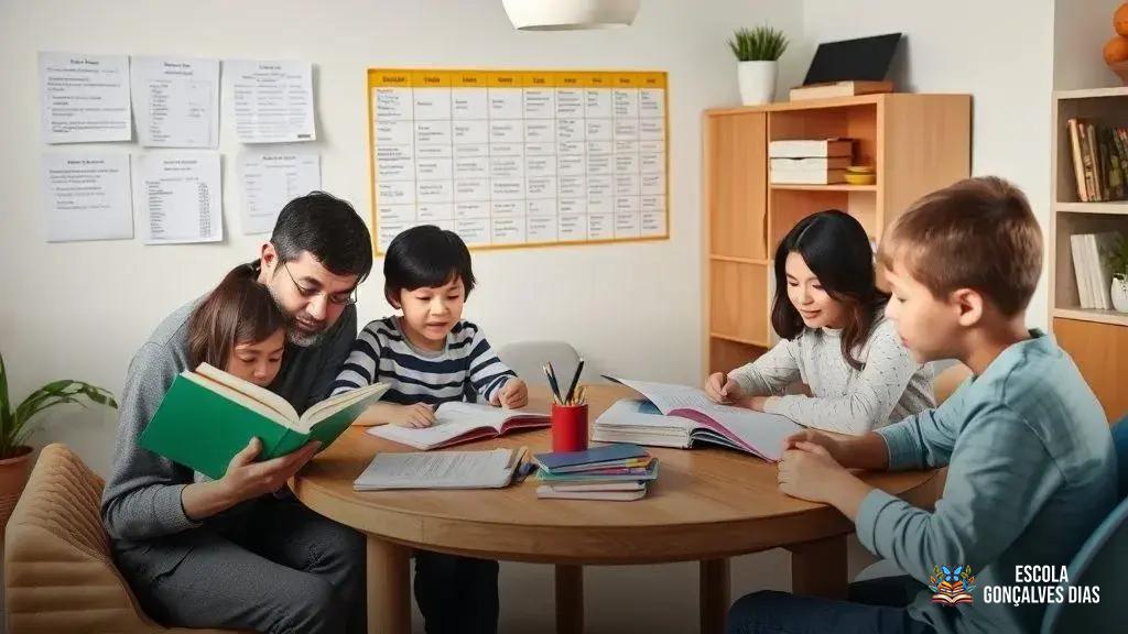  Exemplos práticos de rotinas familiares bem-sucedidas no acompanhamento escolar