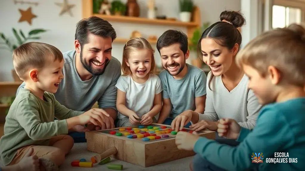 Gincana em casa como ferramenta de educação e convivência familiar Gincana em casa como ferramenta de educação e convivência familiar