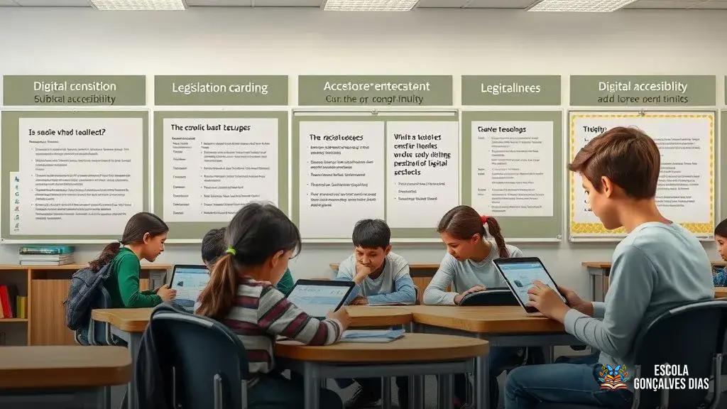  Legislação e diretrizes sobre acessibilidade digital na educação