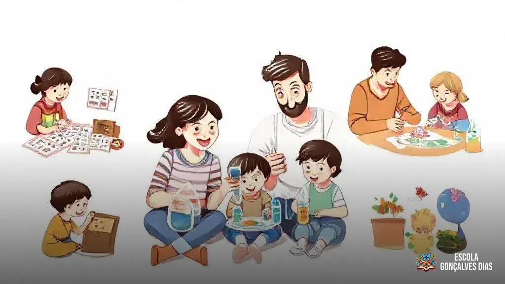  Brincadeiras educativas que promovem aprendizado conjunto