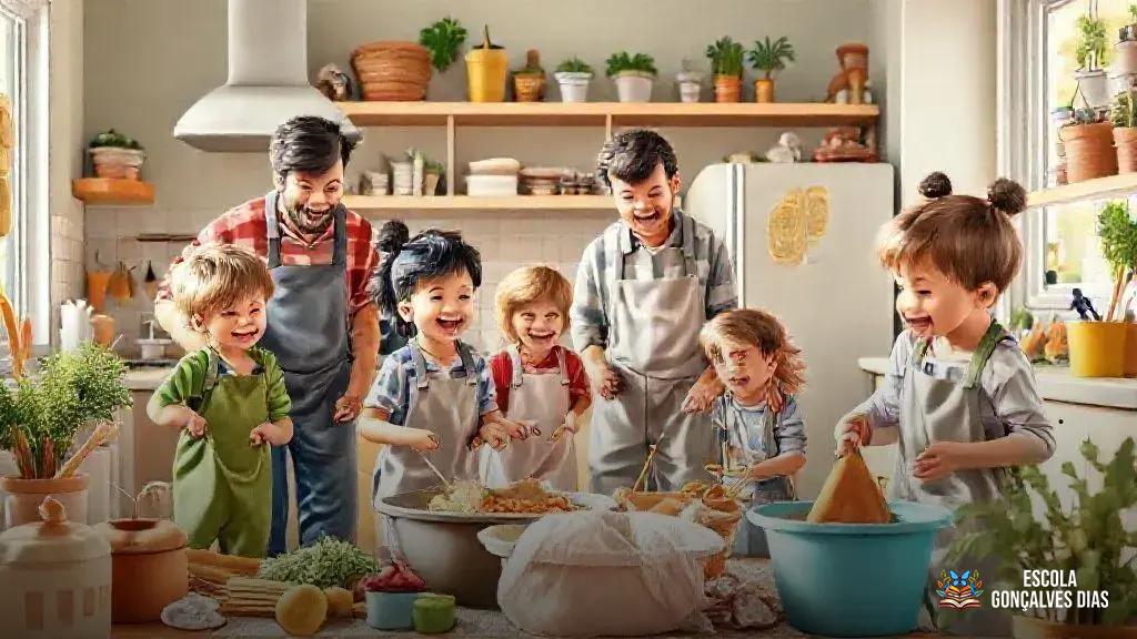 Estratégias para tornar o momento das tarefas mais leve, educativo e participativo Estratégias para tornar o momento das tarefas mais leve, educativo e participativo