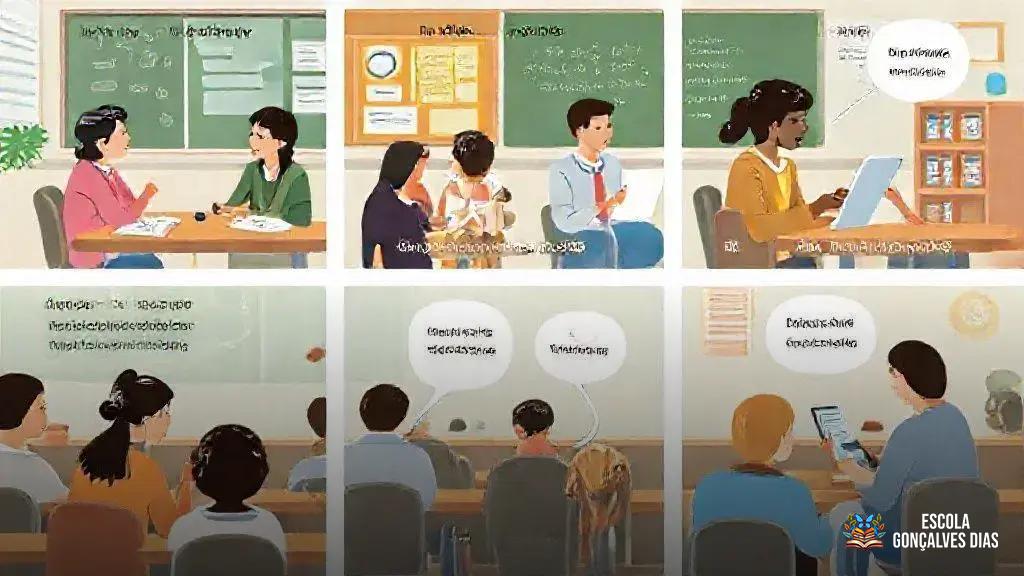  Exemplos de boas práticas de escuta ativa em escolas públicas e particulares