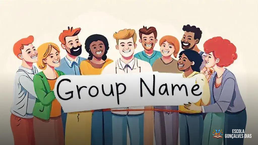  Nomes que incentivam o trabalho em grupo e a cooperação