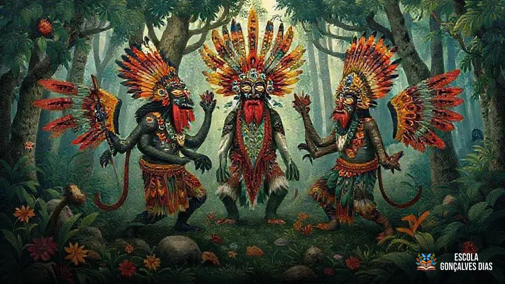  Caboclos como símbolo da herança indígena e da força da natureza