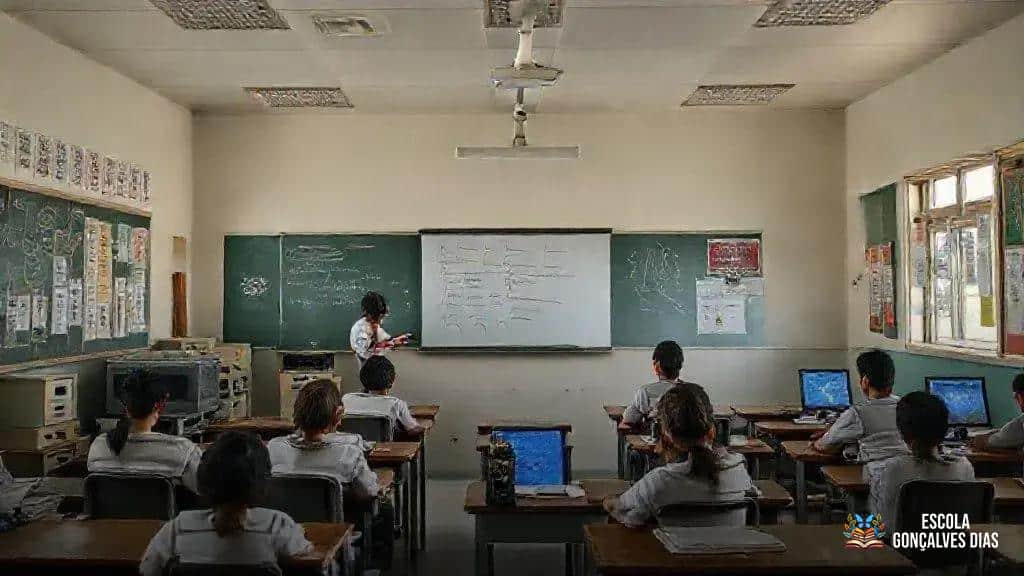  Desafios enfrentados pelas escolas na adoção de tecnologias