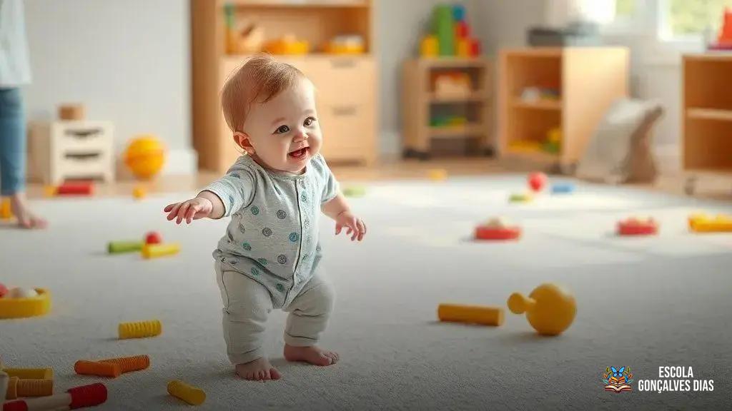Desenvolvimento de 1 a 2 anos: marcha, primeiras palavras e autonomia inicial Desenvolvimento de 1 a 2 anos: marcha, primeiras palavras e autonomia inicial