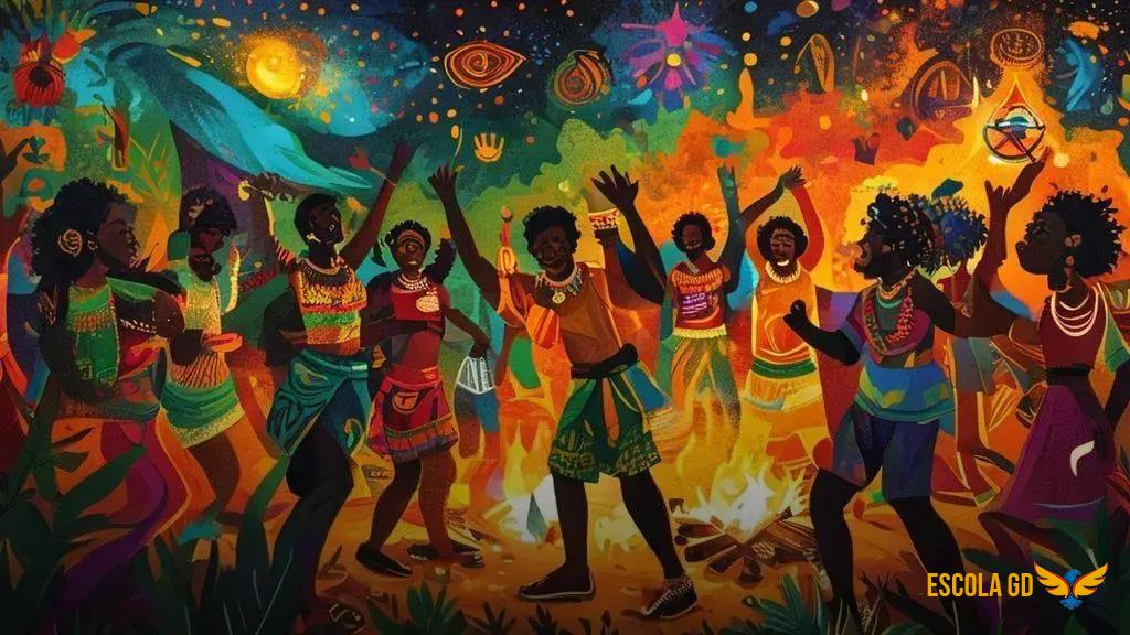  Como os pontos expressam histórias, entidades e tradições culturais