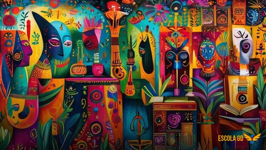  Representações das entidades na arte, música e literatura