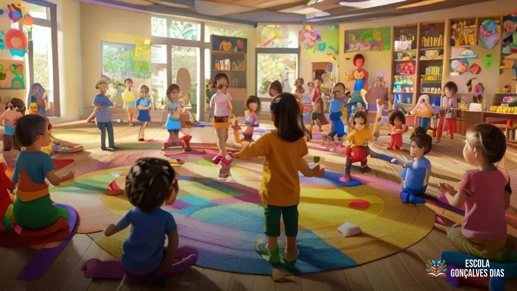  Rotina para crianças de 4 a 5 anos: linguagem, movimento e interação social