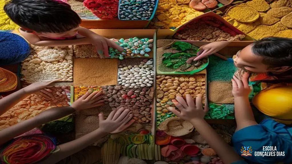  Atividades práticas para explorar o tato: texturas e objetos misteriosos