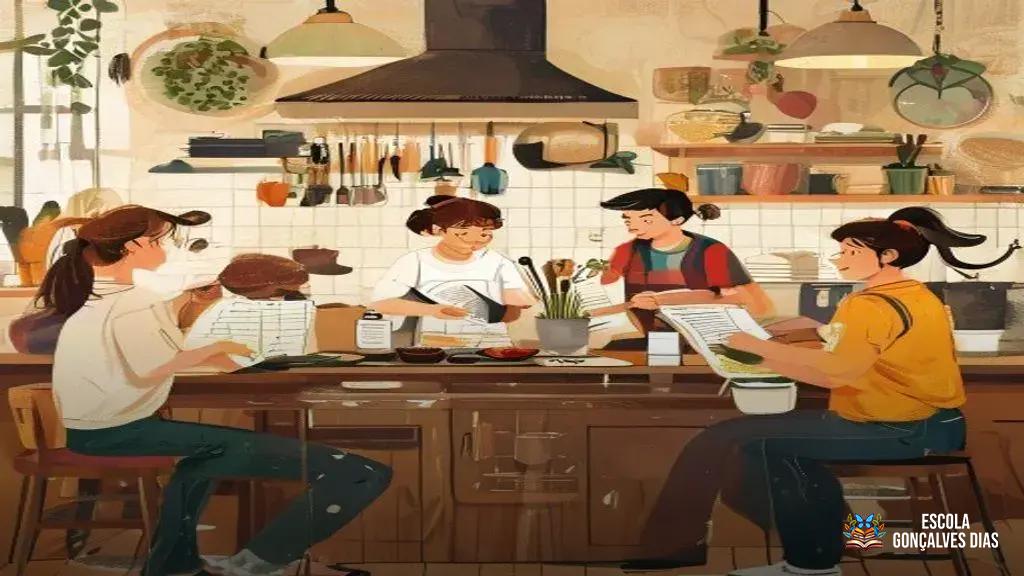  Leitura e produção de receitas, listas de compras e instruções com cálculos