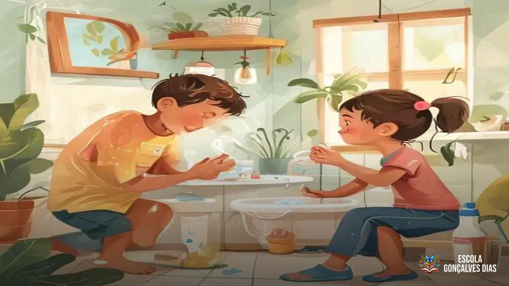 Principais hábitos de higiene pessoal que devem ser ensinados Principais hábitos de higiene pessoal que devem ser ensinados