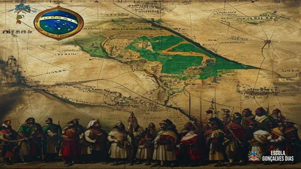 A divisão do território em capitanias hereditárias e o governo geral A divisão do território em capitanias hereditárias e o governo geral