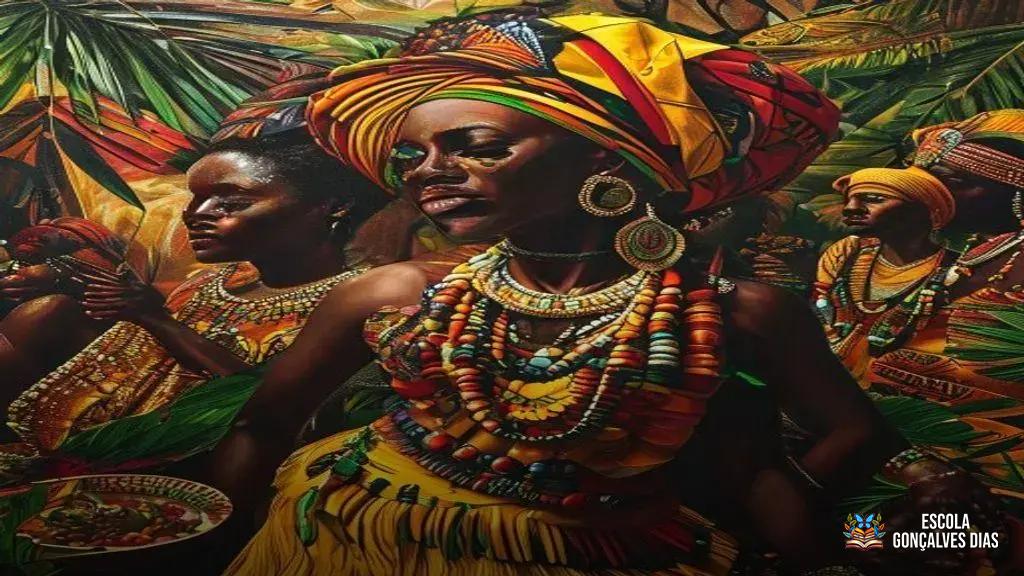 A influência dos povos africanos na formação da cultura brasileira A influência dos povos africanos na formação da cultura brasileira