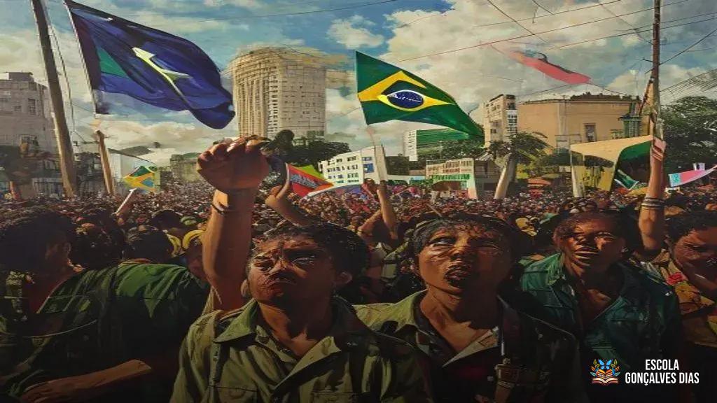  A resistência democrática: estudantes, artistas e movimentos sociais