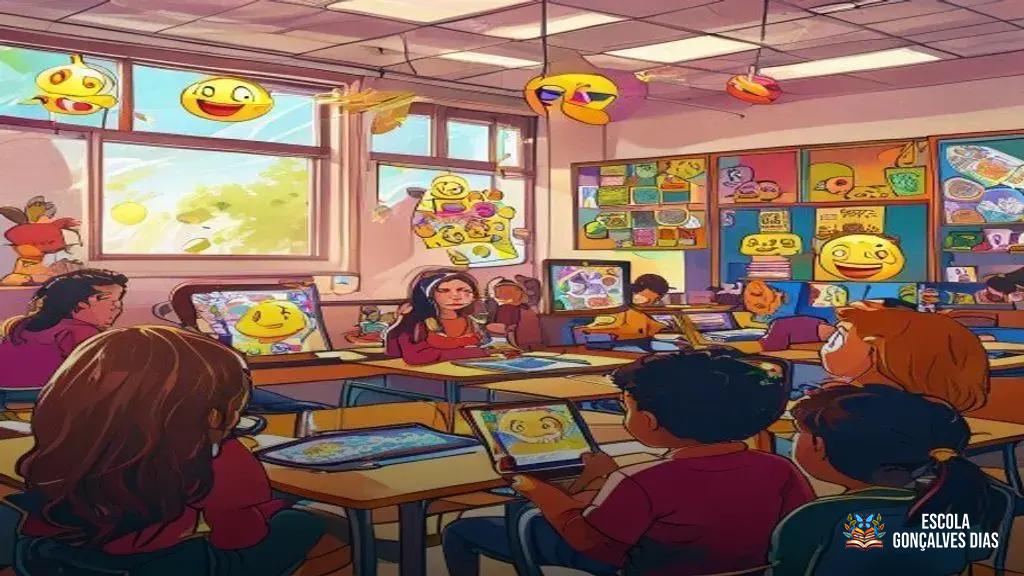 Atividades com Quadrinhos Digitais, Tirinhas e Emojis na Sala de Aula