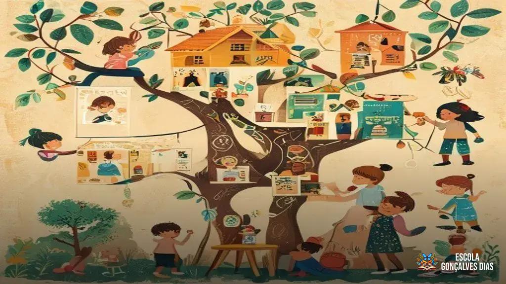  Atividades lúdicas sobre identidade: autorretrato, linha do tempo e árvore genealógica