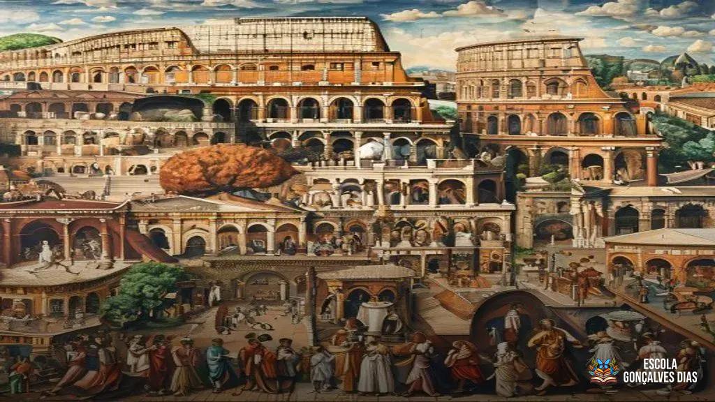  Cultura romana: religião, arte, arquitetura e cotidiano da população