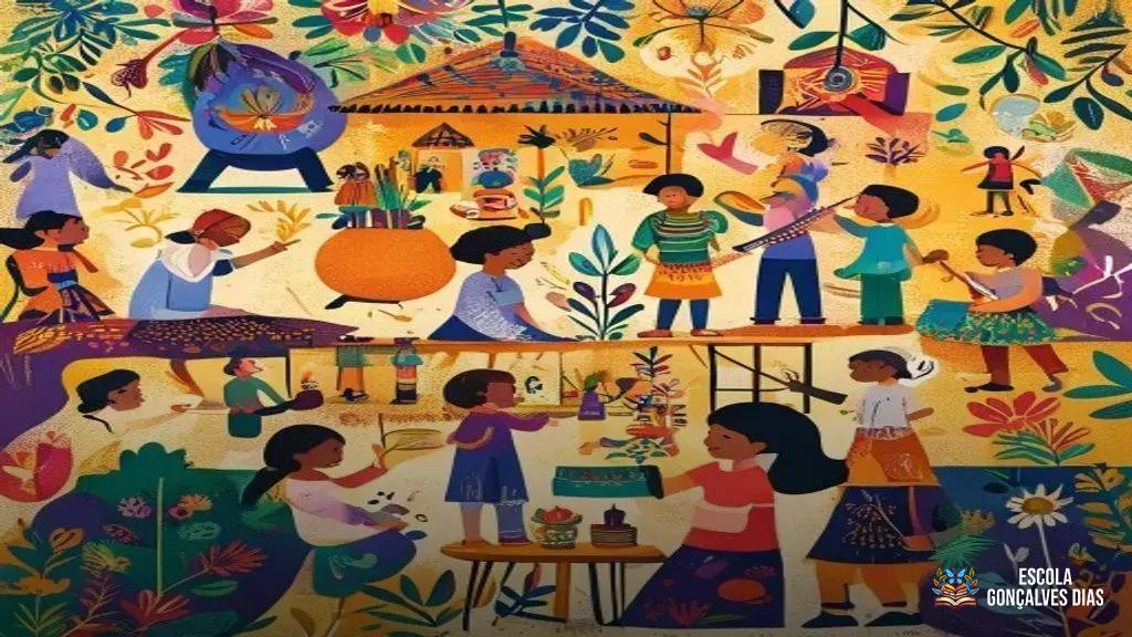  Projetos colaborativos com arte, música e tradições locais