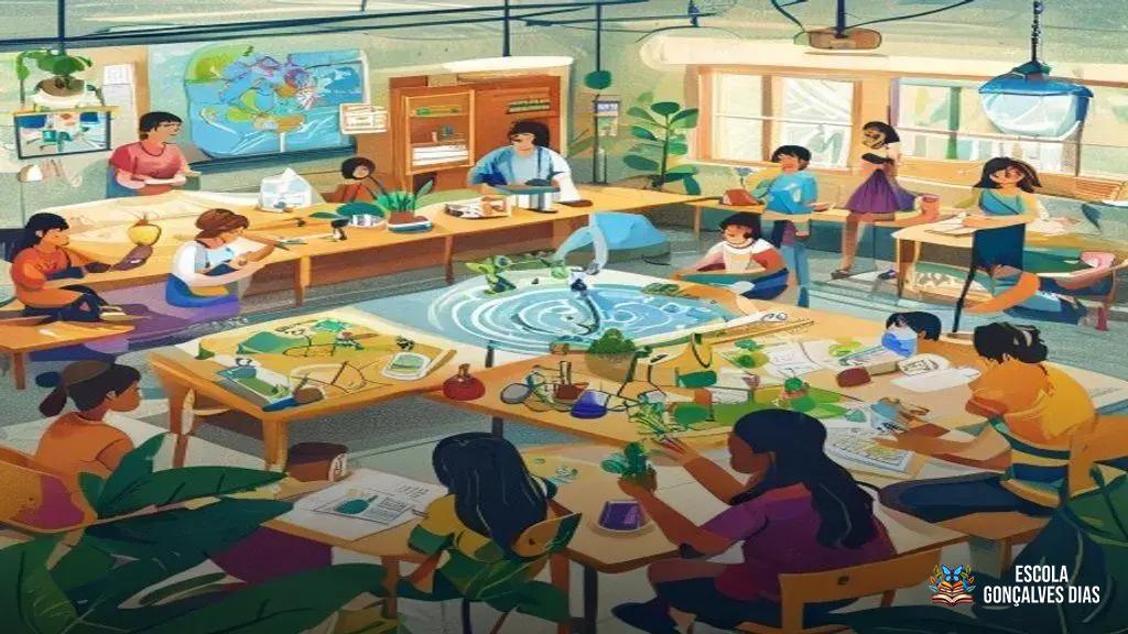  Projetos interdisciplinares com ciências, geografia e educação ambiental
